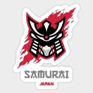 Samurai Warrior Helmet: Sticker